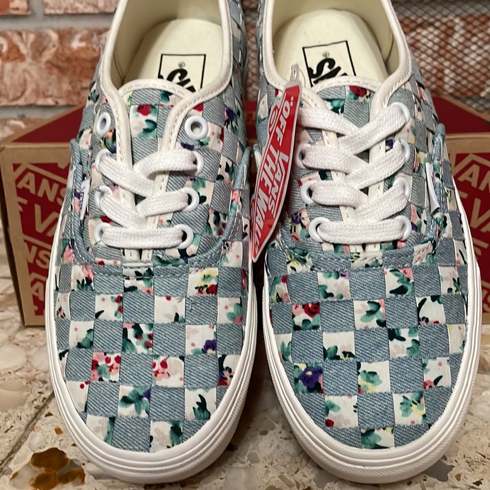 Vans Authentic Stacked Woven Floral Multi - Picture 4 of 9